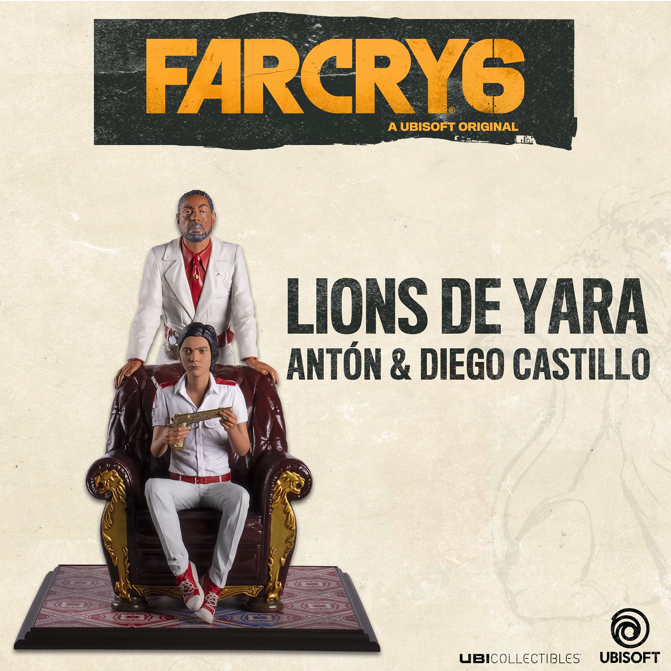 Figura Far Cry 6 AntóN Y Diego Castillo Figura Far Cry 6 AntóN Y Diego Castillo